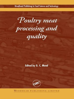cover image of Poultry Meat Processing and Quality